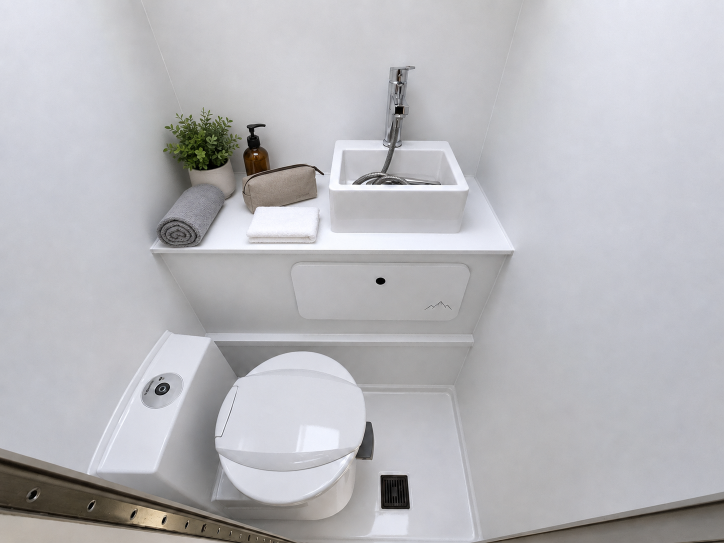Integrated Bathroom Setup
