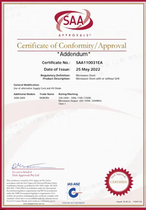 SAA&nbsp;Certificate