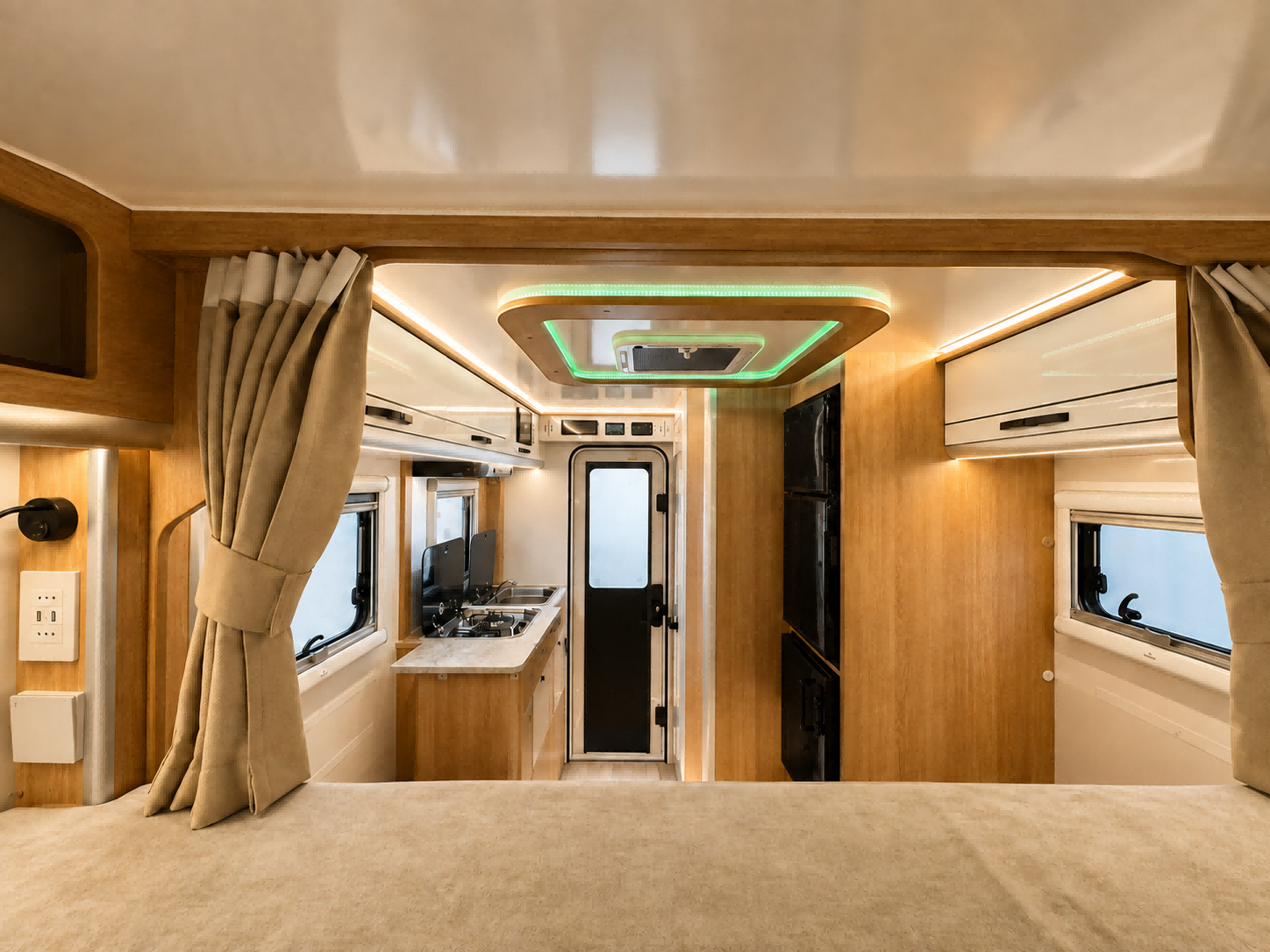 Overhead Bed Layout