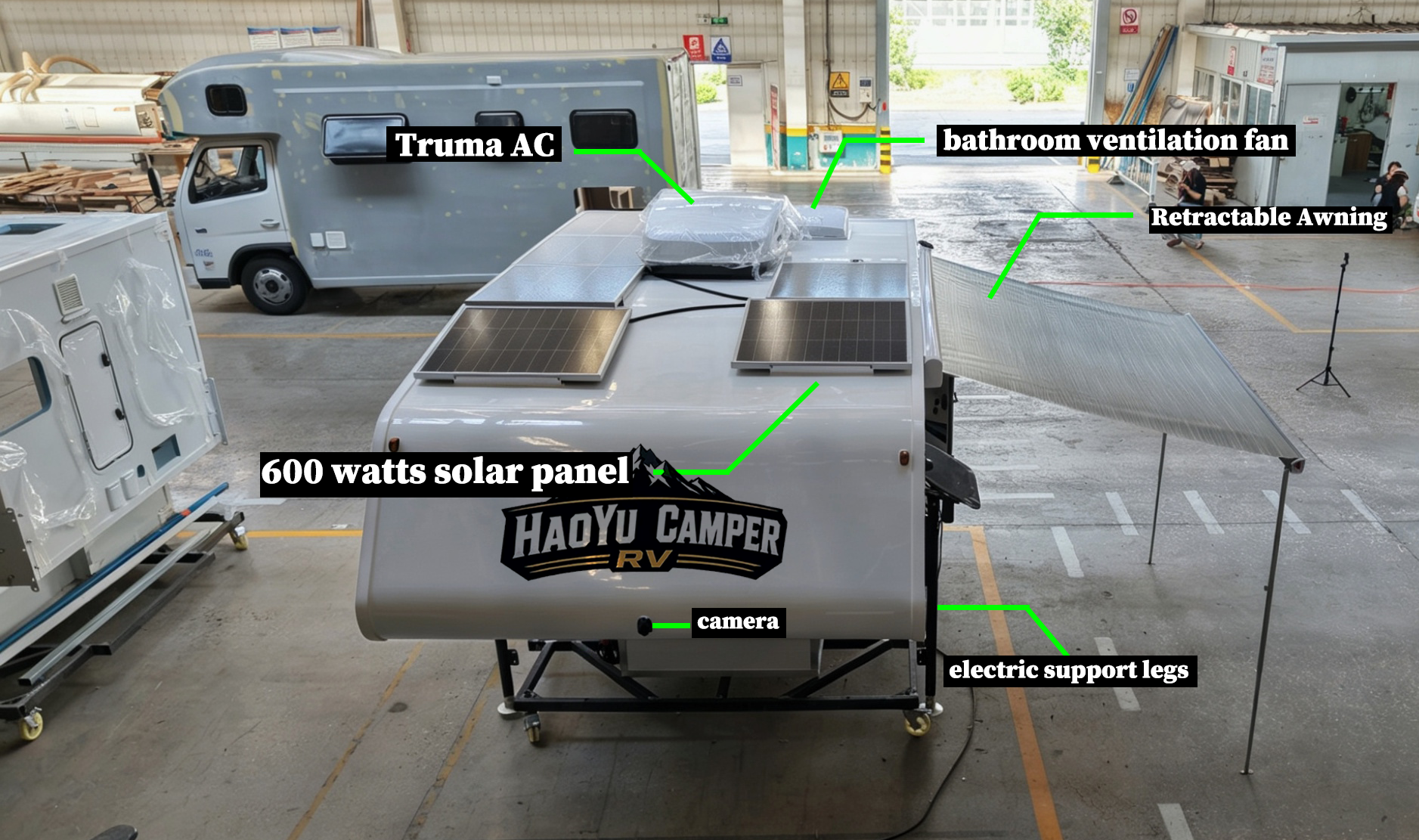Camper Features Showcase