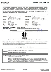  CE Certificate 